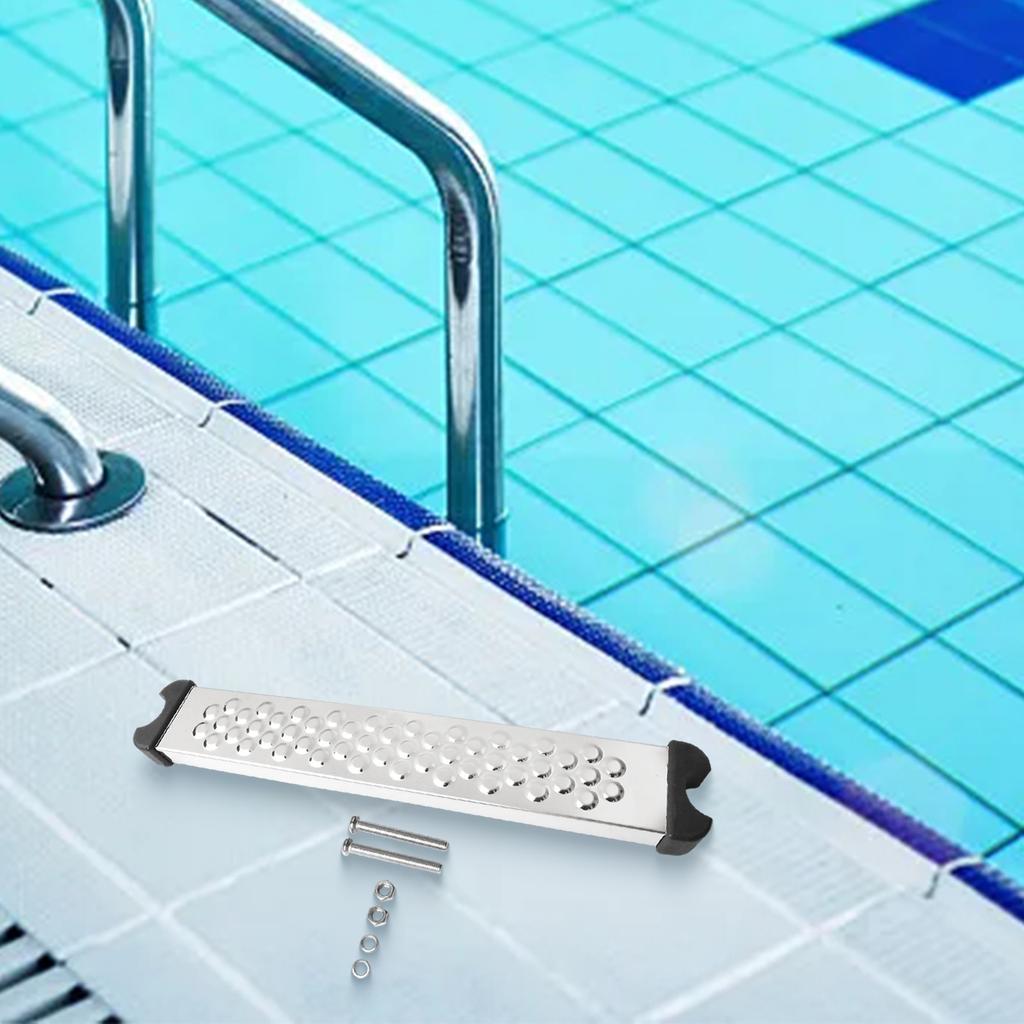 For Standard Pool Ladders Pool Accessory Stainless Steel Pool Ladder 50*10*5cm Upgrade Existing Pool Ladder Steps