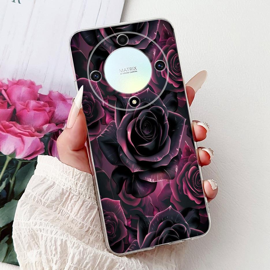 Чехол для Honor X9a Magic5 Lite Популярный Роскошный Расписной Чехол Мягкий Тонкий Чехол для Телефона Для Honor Magic 5 Lite HonorX9a Задняя Крышка Сумки