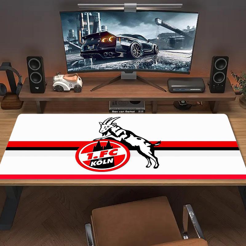 1. FC Köln Печать Подушка Нескользящий Ноутбук Планшет Большой Коврик для Мыши XXL Коврик Мини-ПК Игровой Коврик С Заблокированным Краем