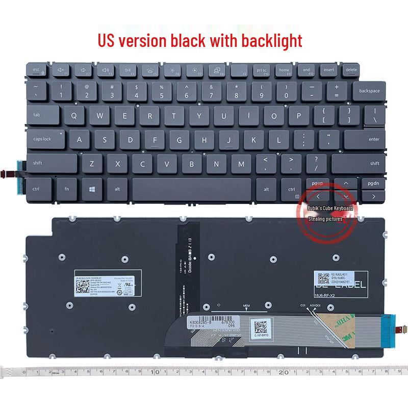 Совместимо с моделями клавиатур DELL: 14-7490, 7491, 5498, 13-5000, 5390, 5391, 7390, 7391