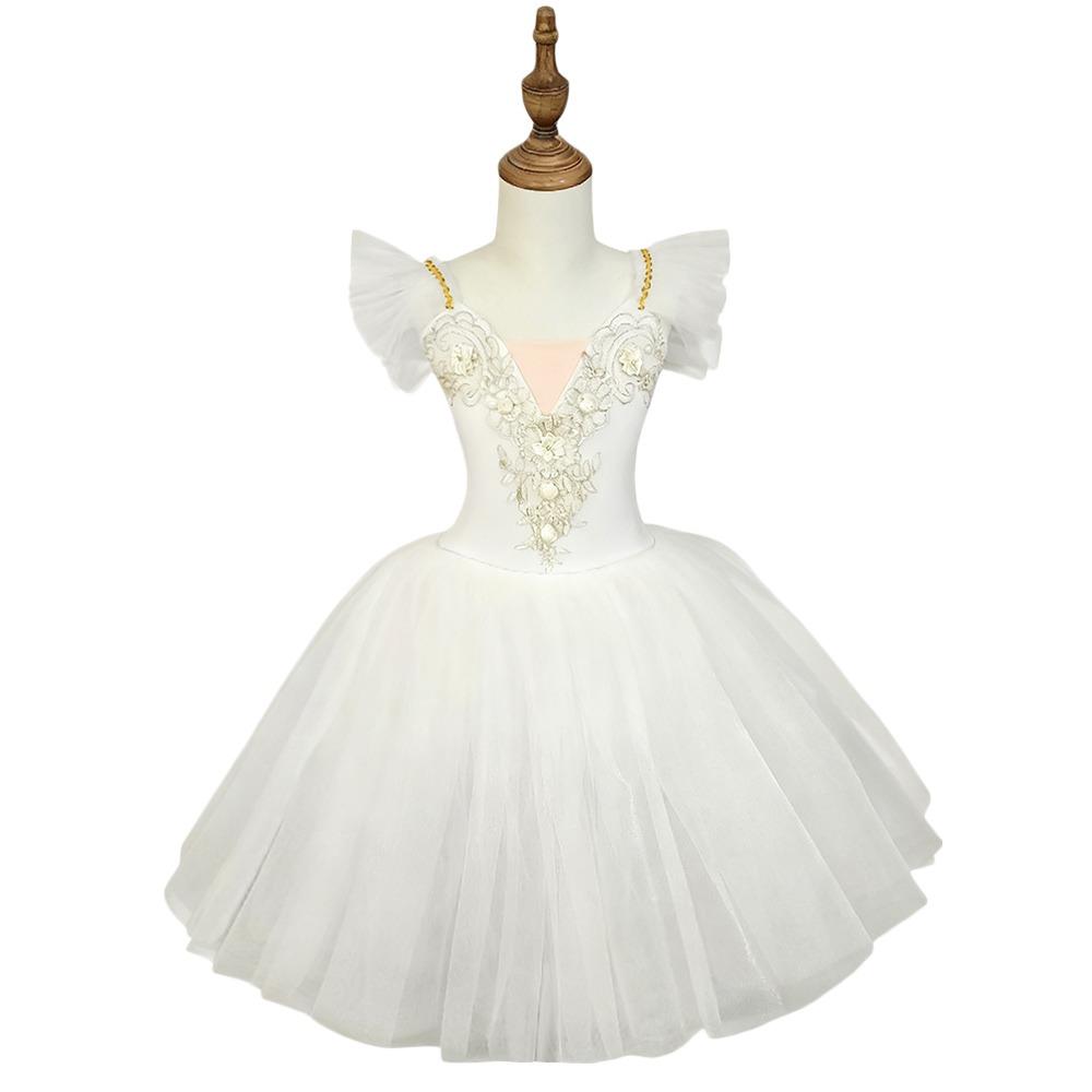 Sequin Ballet Tutu Modern Princess Dress Fashion Performance Clothes Children