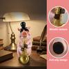 Cute Gentleman Pig Figurine Funny Resin Pig Playing Trumpet Sculpture for Living Room Bedroom Office Desk Home Decor