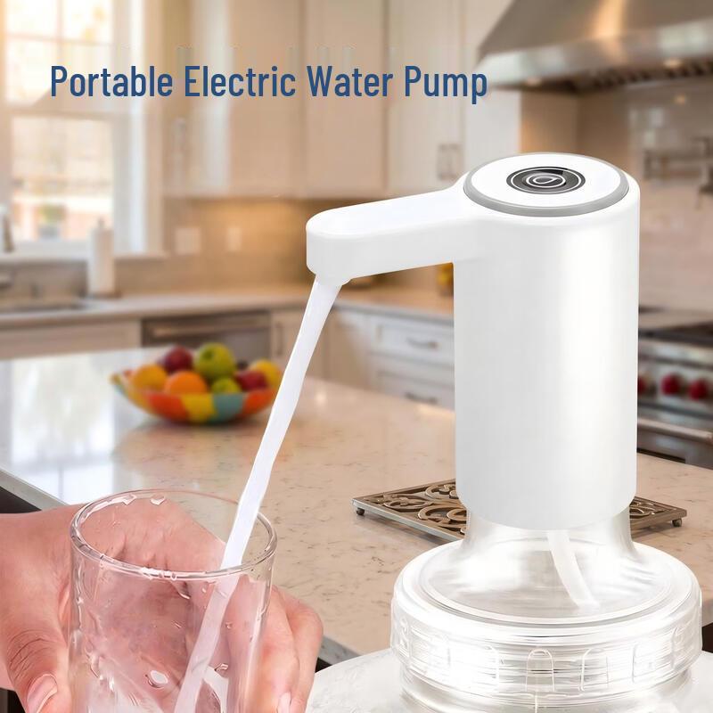 Portable Wireless Rechargeable Automatic Bottled Water Pump