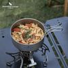 Titanium Camping Bowl Set Lightweight Portable Outdoor Cookware 1-3 Persons 500ml 600ml 700ml Pure Ti