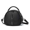 WTEMPO Solid Color Faux Leather Zipper Crossbody Bags Versatile All Seasons Underarm Bags Chain Commuting Shoulder Bags