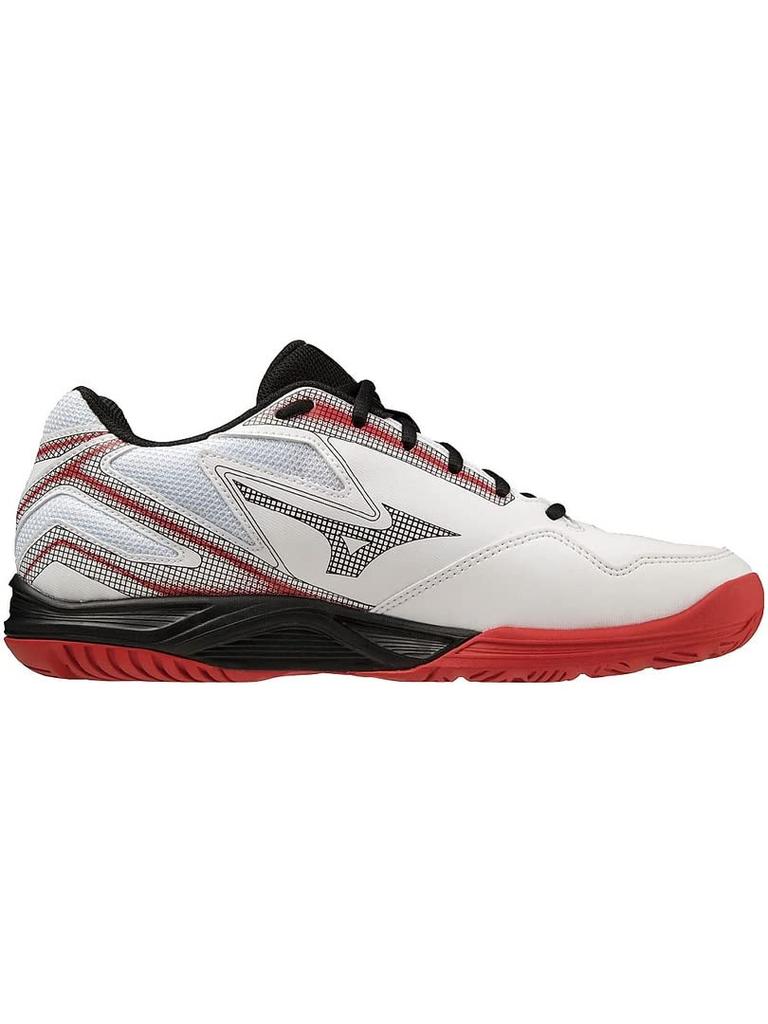 Теннисные туфли Break Shot 4 AC см 2E [Mizuno] Белый/Черный/Красный 23.0