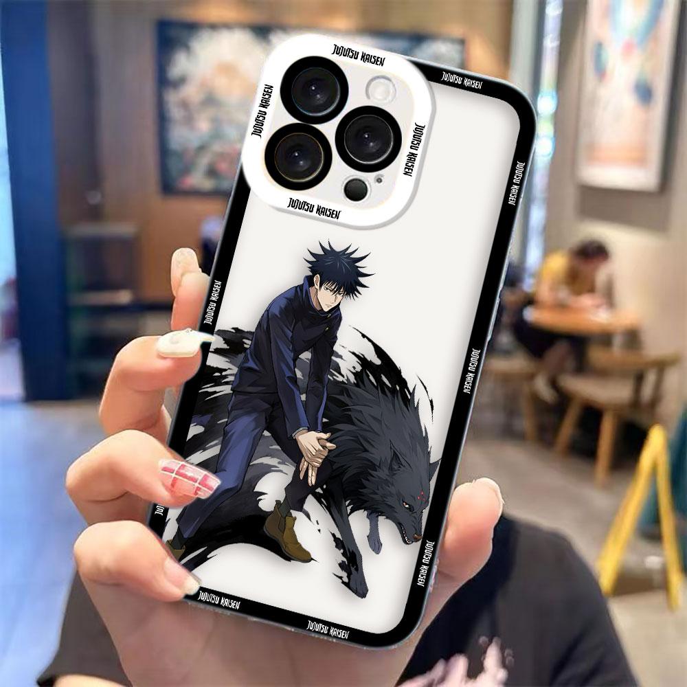 J-Jujutsu k-Kaisen Годжо Сатору Прозрачный Чехол Для Телефона Для VIVO Y400 Y100 Y75 Y51 Y50 Y36 Y35 Y28 Y21 Y20 Y19S Y17S Y16 Y15S Y04 Чехол