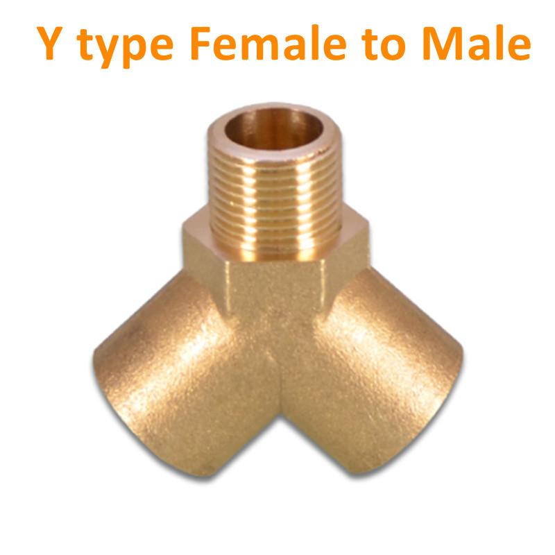 Пневматическая сантехника латунный фитинг для труб с наружной/внутренней резьбой 1/8" 1/4" 3/8" 1/2" 3/4" 1"BSP медные фитинги для воды, нефти, газа, адаптера