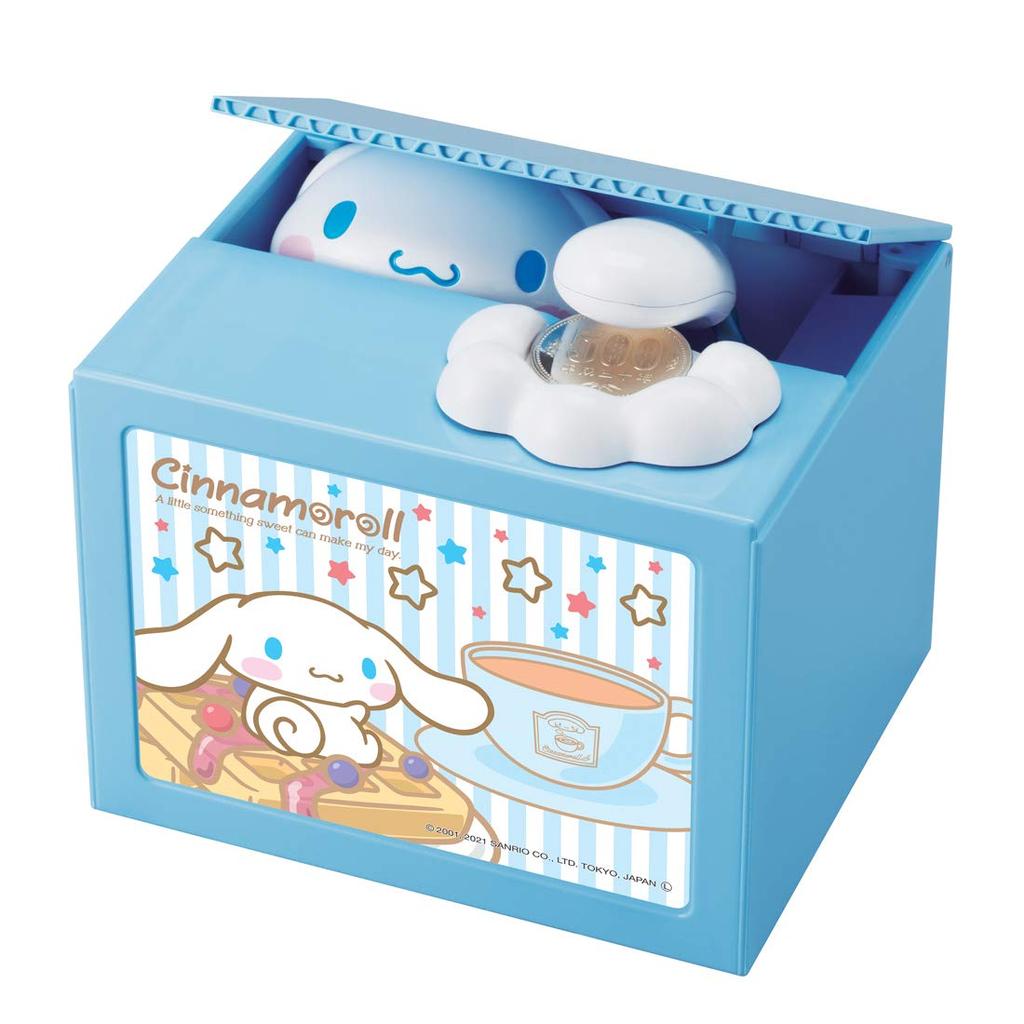Shine Cinnamoroll Bank 11x13x11cm 4582319371065