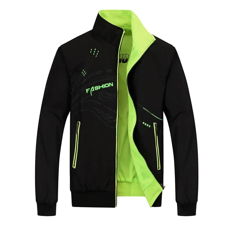 Весенне-осеннее мужское пальто для работы, повседневная спортивная свободная куртка, спортивная одежда