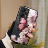 Роскошный Чехол из Закаленного Стекла Для Realme 15 5G RMX5106 RMX5105 Чехол для Телефона Полностью Защитный Ударопрочный Корпус Fundas Мультяшный Capa