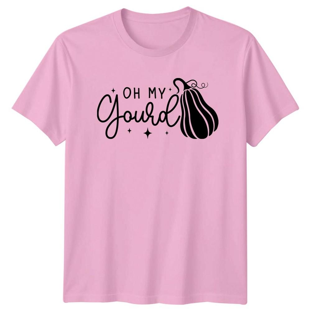 Oh My Gourd TShirt Autumn Novelty Halloween Halloween Gift For Him And Her