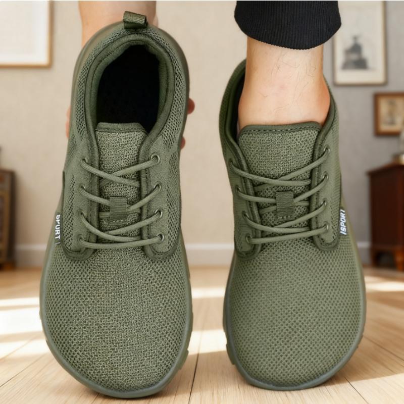 Обувь для босиком для мужчин Удобная тренировочная Дышащая Широкий носок Минималистичная обувь Подошва с нулевым перепадом Платформенные кроссовки Размеры 36-46