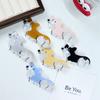 Cartoon Corgi Hair Clip Animal Dog Hairpin Cute Acetate Puppy Hair Claw  Girls