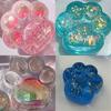 Transparent Jelly Cat Paw Squeeze Toys Kawaii Cute Slow Rebound Stress Relief Pinch Toy Children'S Sensory Toys Birthday Gift