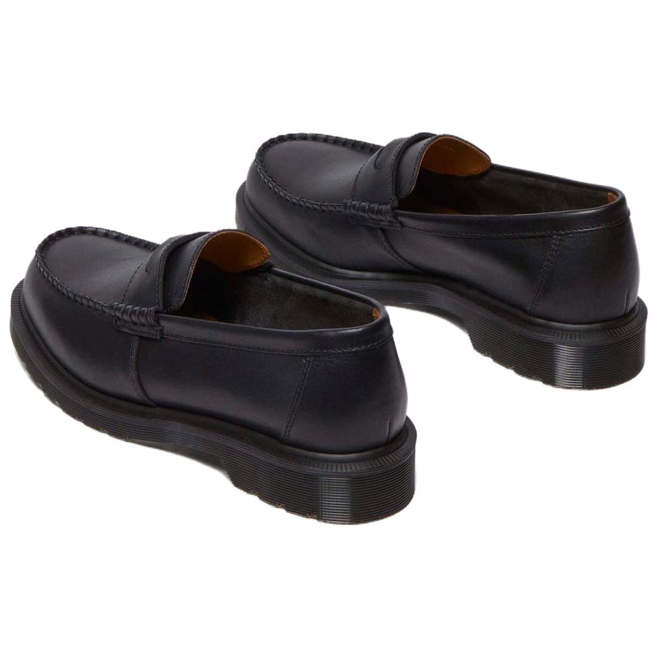 Dr. Martens Кожаные лоферы Penton, черные, унисекс, кроссовки 31858001