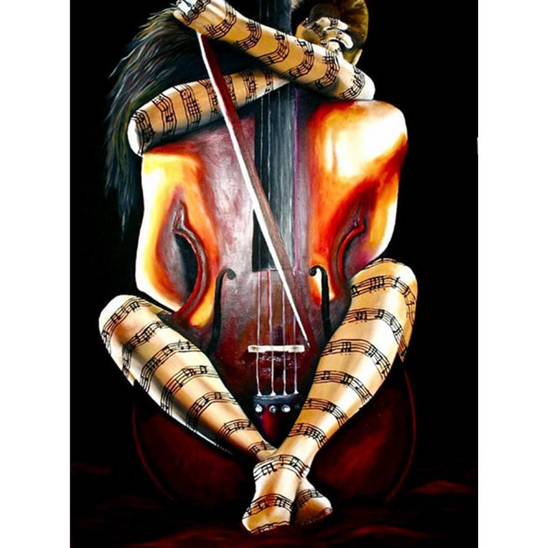 5d Diy Diamond Painting Nude Body Lover Body Art Flower Full Mosaic Embroidery Round Rhinestone Cross Stitch Home Decoration