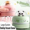 Мультяшный животный настольный пылесос Пластиковый настольный пылесос Школа Офис