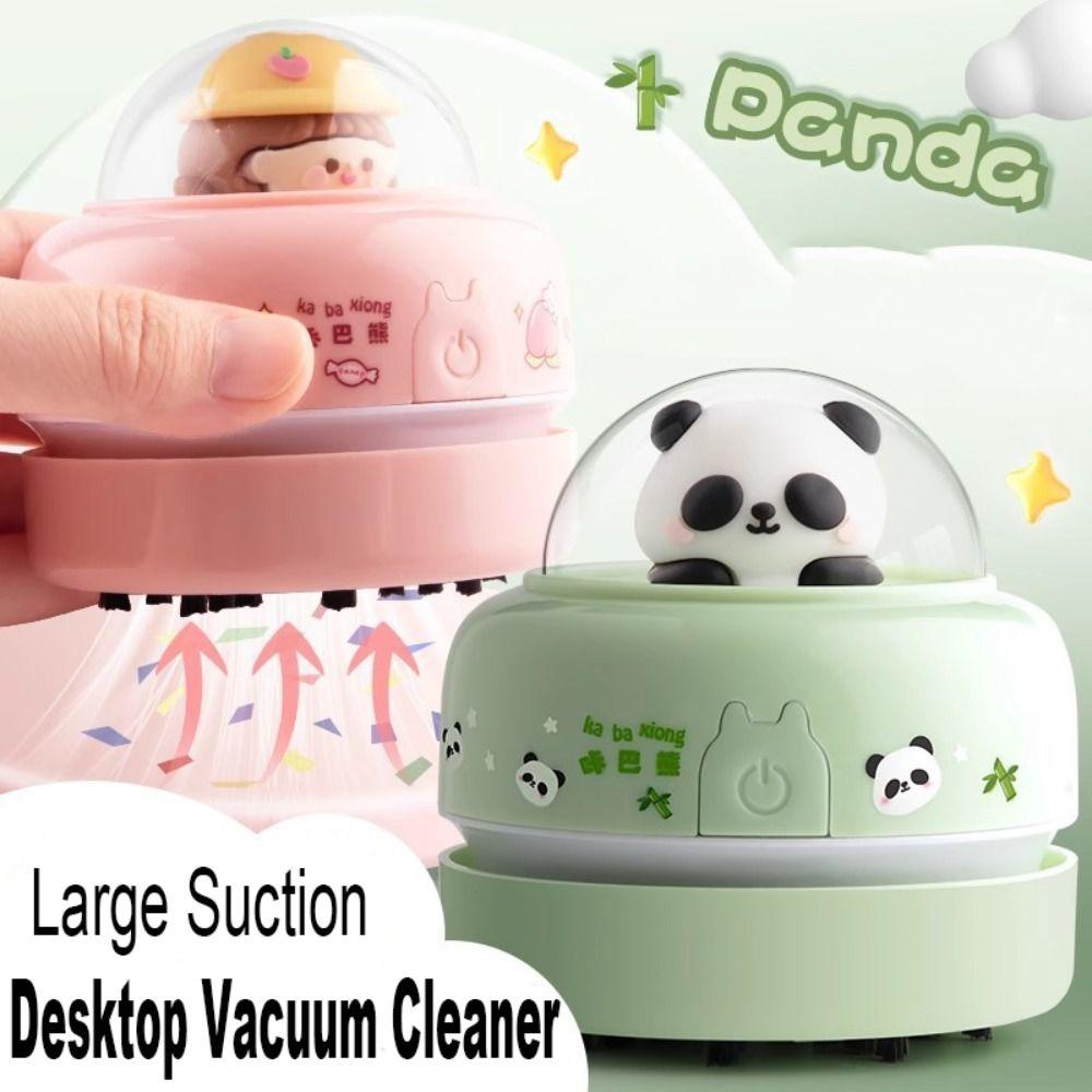 Мультяшный животный настольный пылесос Пластиковый настольный пылесос Школа Офис