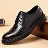 Autumn Men's Leather Shoes Business Dress Brock Loafers Men's Work Shoes Wedding Shoes Men's Shoes