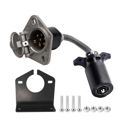 Универсальная проводка для фаркопа, запчасти для прицепа, 7-контактный штекер в стиле RV к 7