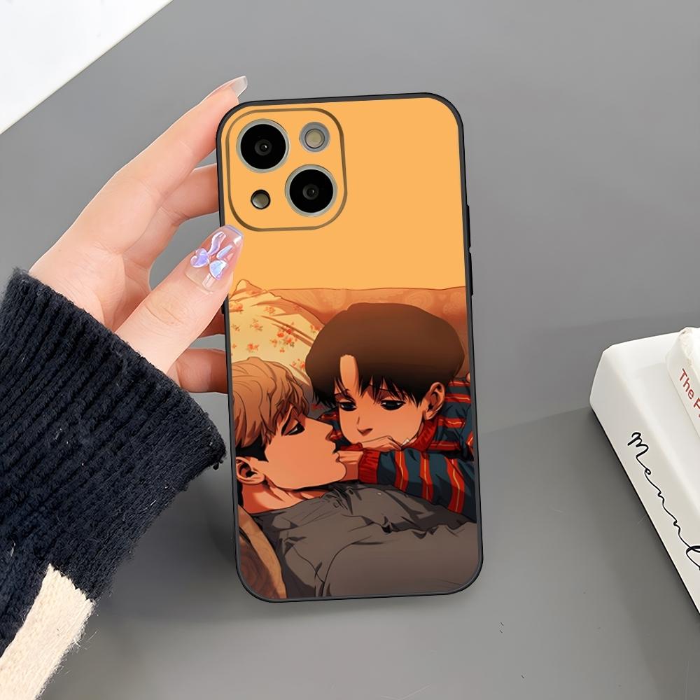 Чехол для телефона с аниме-персонажем Kill Stalker Для iPhone 16 Plus 15 14 Pro Max 13 Mini 11 12 Xr X Xs 6 7 8 SE Plus Задняя крышка