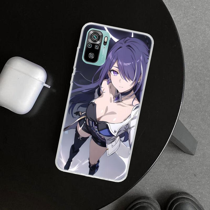 Чехол для телефона Honkai Star Rail Ахерон для Xiaomi Redmi Note 15 14 13 12 11 Pro Plus 14S 12S 11S 11T 11E 10S 10 Индивидуальный Фу