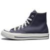 CHUCK TAYLOR 70S SEASONAL Fashionable and Comfortable Durable High-top Canvas Shoes Unisex Dark Blue
