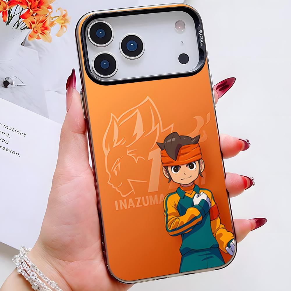 Inazuma Eleven Series Phone Case For IPhone 17 Pro Max 16 Pro Max 15 14 13 11 12 Mini Xs X Xr 7 8 Plus Se Color Silver Cover