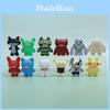 Cute Fuggler Cartoon Monster Model Desktop Ornament Set For Room Decoration