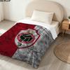 Royal Antwerp Fc Print Flannel Blanket, High quality Comfortable for All Seasons, Home Decor, Warmth and Comfort, Perfect for Christmas Gifts