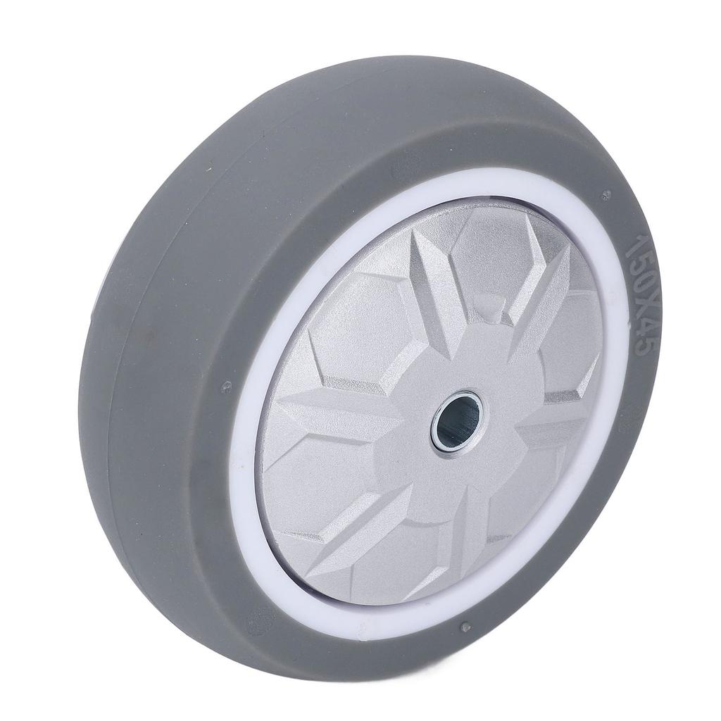 6-дюймовое твердое колесо из износостойкой резины TPR для тележки, хозяйственной тележки, ручной тележки