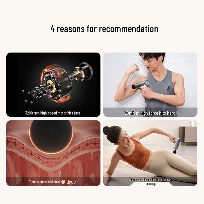 SKG Массажный пистолет F1 Deluxe