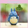 Resin Cartoon My Neighbor Totoro Miniature Garden Decor With Leaf Design For Home Office Gift