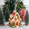 Christmas Snow House Incense Burner Winter House Incense Cone Holder Xmas Party