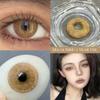 AMARA Blue Colored Contact Lenses Natural Look Green Eye Lenses Gray Contact Color Lenses Beauty Pupil Eye Cosmetics Yearly Use