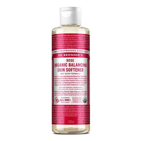 Dr. Bronner's Rose Balancing Skin Softener 240ml
