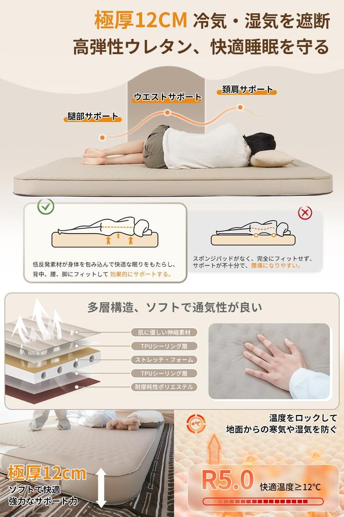 Naturehike официальный надувной коврик воздушный коврик электрический насос устойчивость запатентованный Air 45S хранение толстый 12 см тепловой кемпинговый коврик тихий удобный TPU