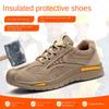 Insulated 6KV Labor Insurance Shoes, Anti-smashing and Anti-piercing Safety Shoes, Anti-splashing and Hot Welder Protective Shoes