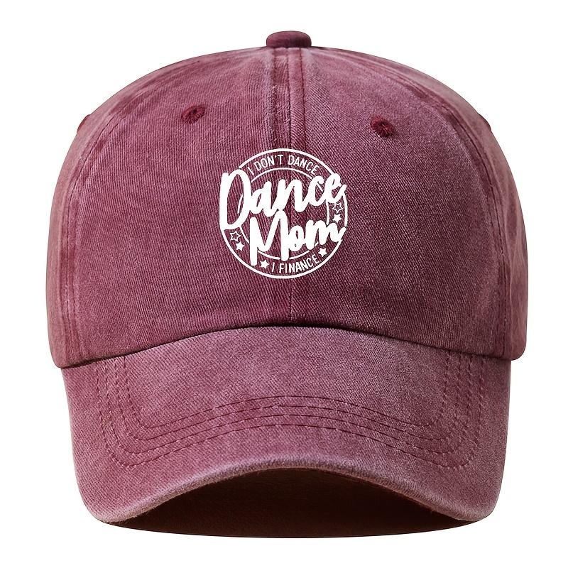 Outdoor Hat Dad Trucker Hat Curved Brim Peaked Cap Letter Print Outdoor Hiking Fishing Hat Soft Top Baseball Cap