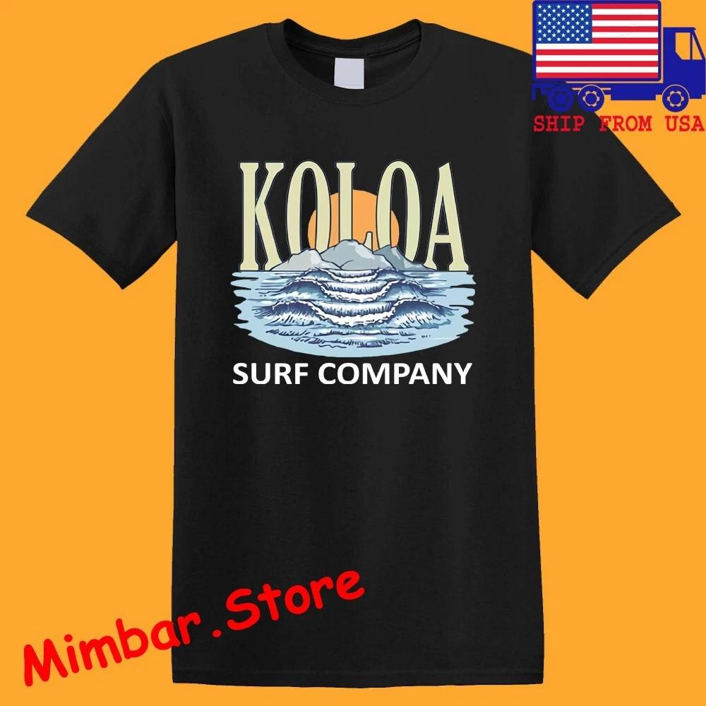 Koloa Surf Wave Men's Black Size S-5XL