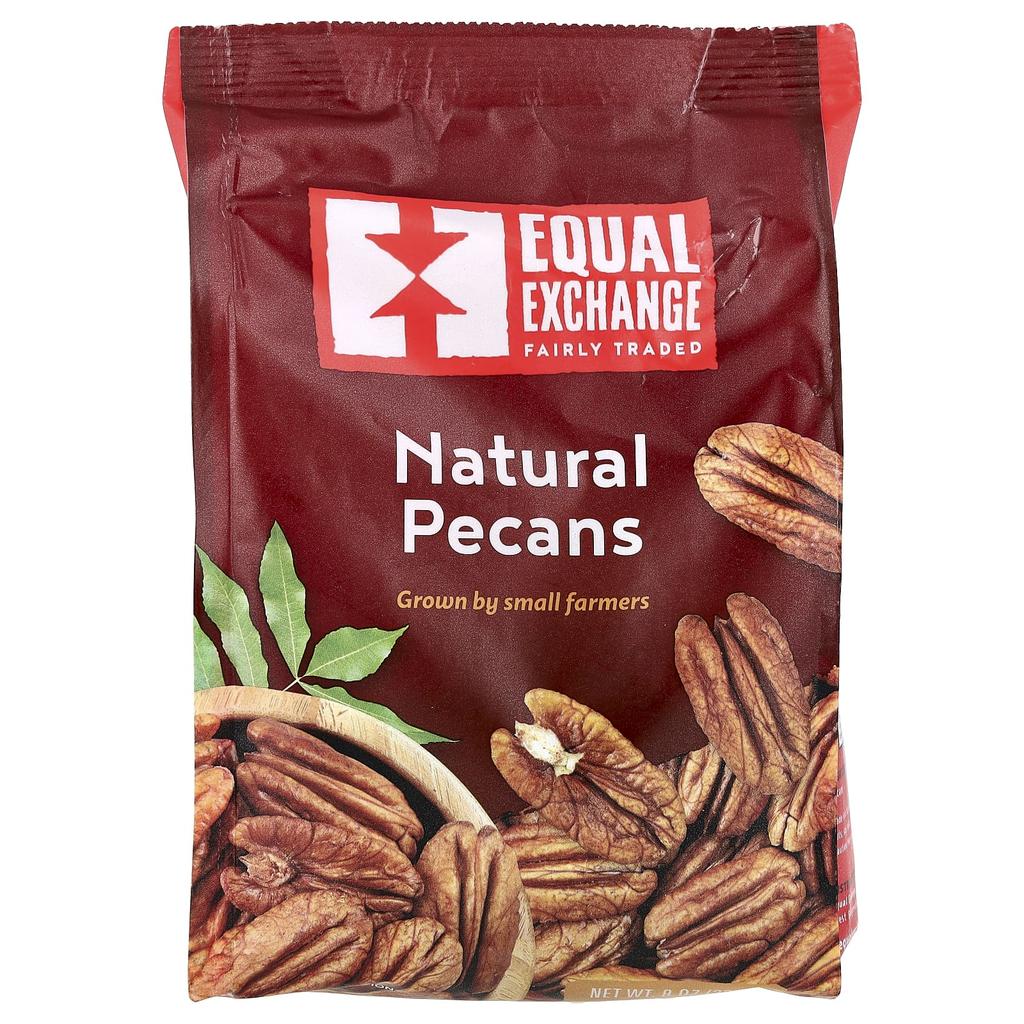 Equal Exchange, Natural Pecans, 8 oz (237 g)