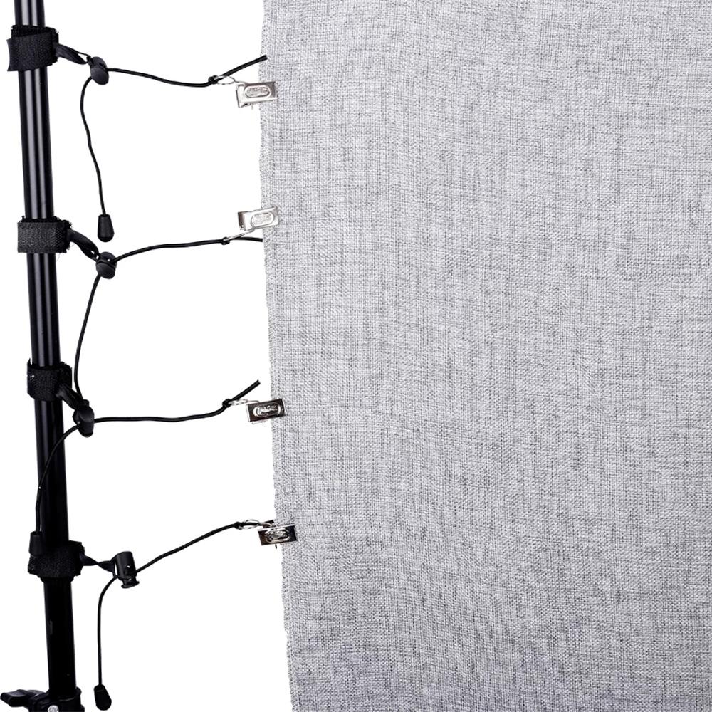 Cord 12 Pack for Photo Photography Background Clamps Muslin String Clips Backdrop Clips Holder