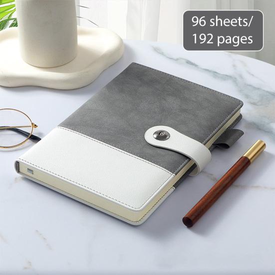 Блокнот А5 представительского класса Блокнот из плотной бумаги с обложкой из искусственной кожи 192 страницы Личный дневник Блокнот для деловых встреч