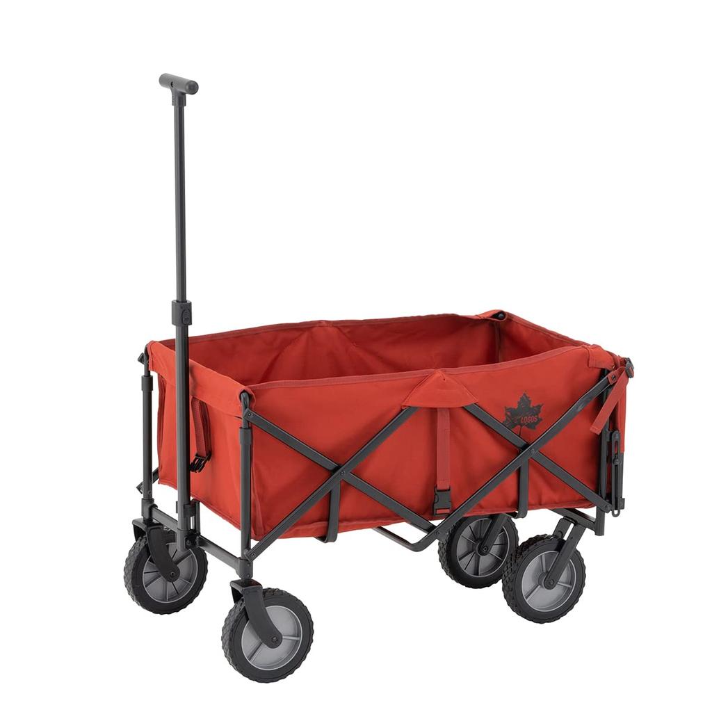 LOGOS Tradcanvas Flame Retardant Long Carry ST 84720726 Red Outdoor Wagon Washable Flame Retardant Camping BRICK/Washable