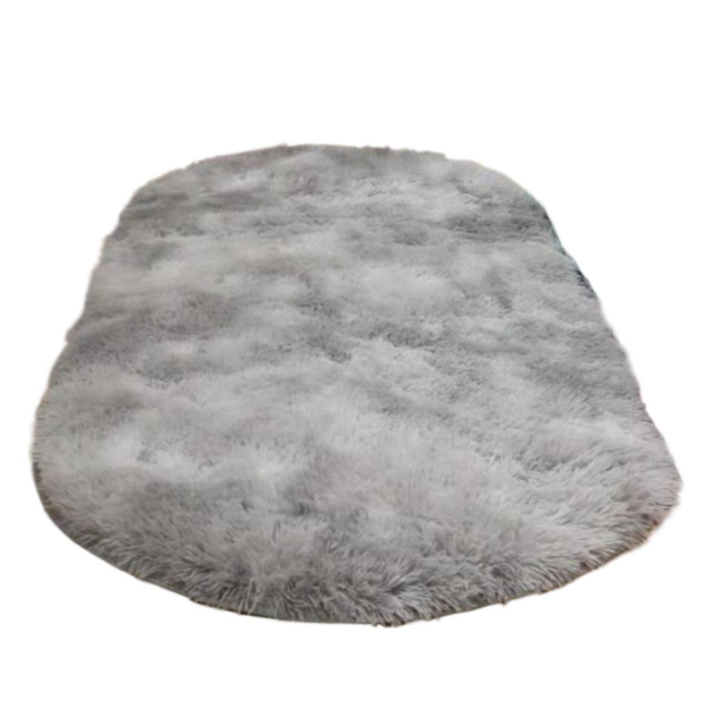 Plush Bedroom Carpet Keeps Warm And Cozy Bedroom Decor Long Haired Tie Dye Blanket Rugs For Bedroom