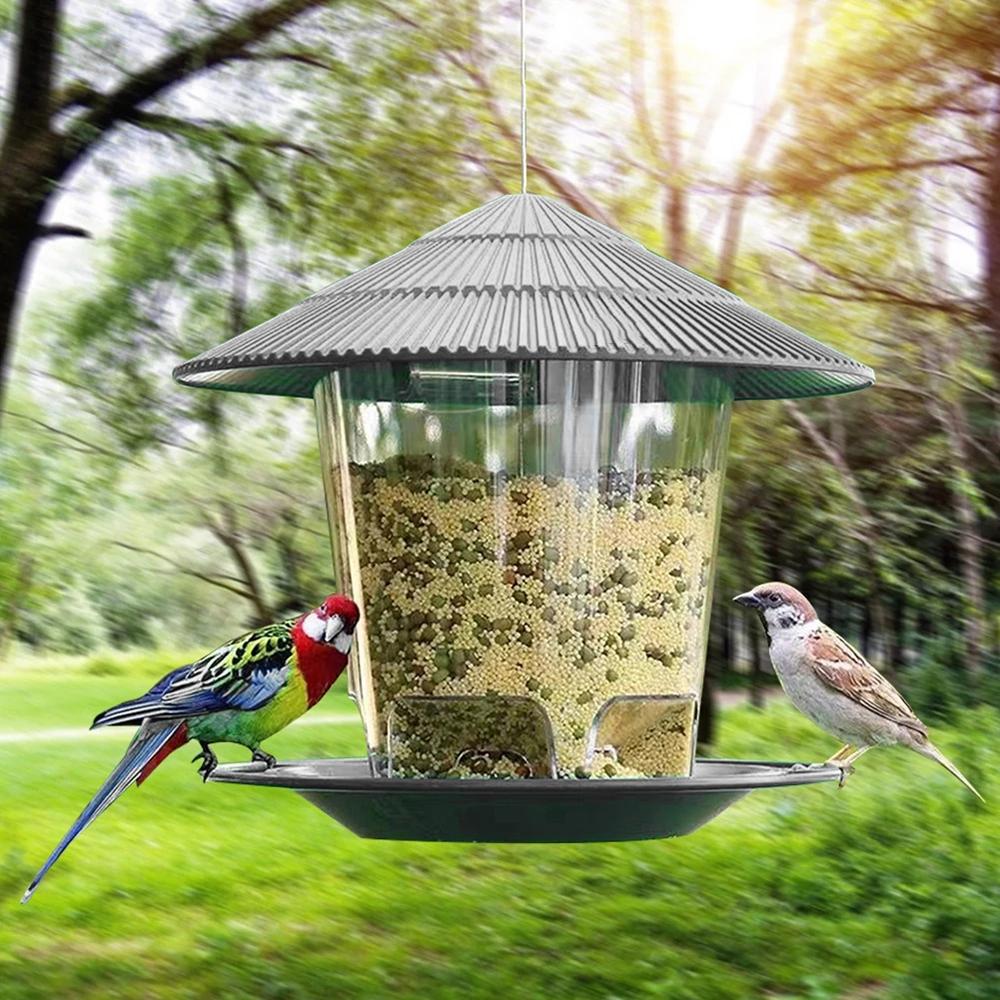 3/2/1PCS Bird Feeder Hanging Easy Clean and Fill Outdoor Large Capacity for Garden Outside Decoration Outdoors Squirrel Proof