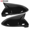 Крышка зеркала с боковым крылом для VW Golf MK7 MK7.5 R GTI GTD 2014 2015-крышки зеркала заднего вида, корпус автомобиля в стиле OX Horn
