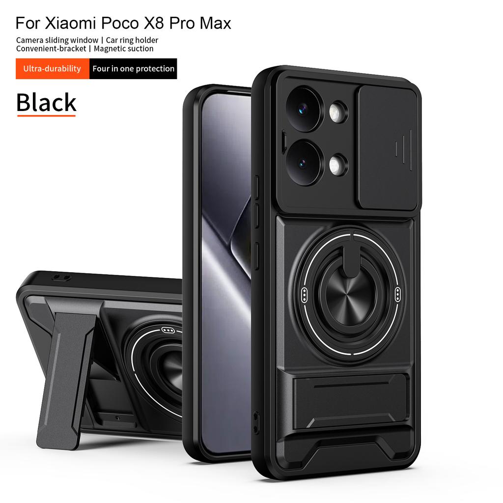 Для Mi Poco X8 Pro Max Чехол Ударопрочный Слайдер Линзы Броня Чехол Csee Для Mi Poco X6 X7 X8 Pro