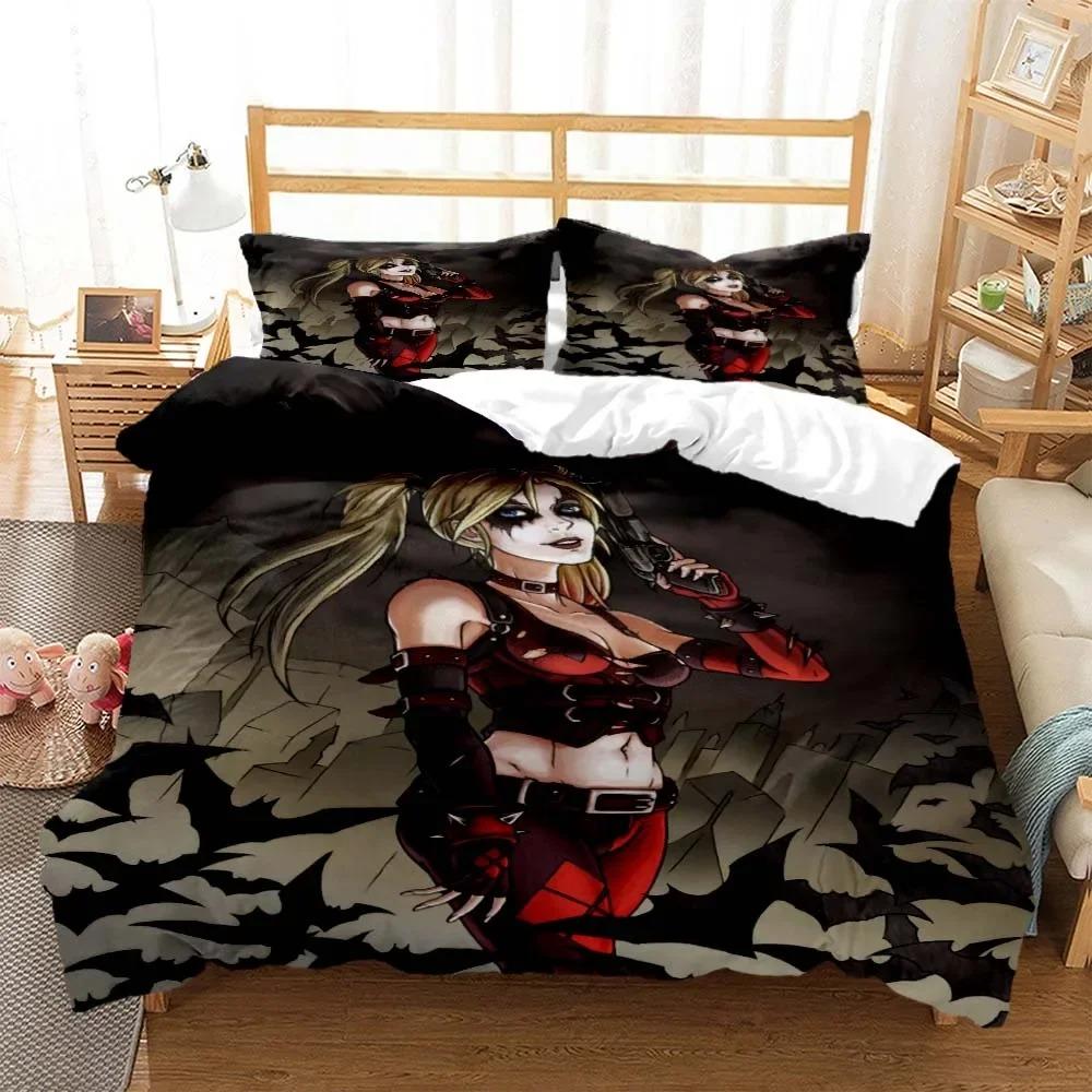Ugly Girl Digital Print Polyester Bedding Sets Child Kids Covers Boys Bed Linen Set For Teens Bedding Set Bed Comforter Set